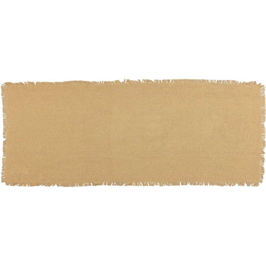 Burlap Natural Runner Fringed 13x36 VHC Brands - The Fox Decor
